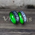 Til Valhalla Rings, Viking Rings, Runes Rings, Valknut Rings, Nordic Rings, Norsemen Rings, Nordic Runes Rings - Image 4