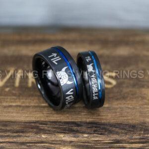 IMG_9885 Til Valhalla Rings, Viking Rings, Runes Rings, Valknut Rings, Nordic Rings, Norsemen Rings, Nordic Runes Rings