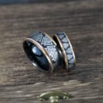 Til Valhalla Rings, Viking Rings, Runes Rings, Valknut Rings, Nordic Rings, Norsemen Rings, Nordic Runes Rings