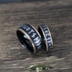 Til Valhalla Rings, Viking Rings, Runes Rings, Nordic Rings, Norsemen Rings, Nordic Runes Rings