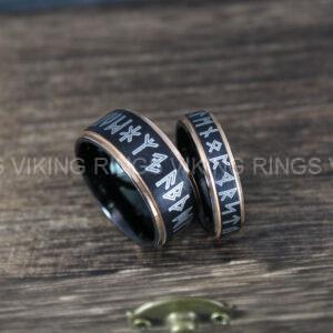 IMG_0005 Til Valhalla Rings, Viking Rings, Runes Rings, Nordic Rings, Norsemen Rings, Nordic Runes Rings
