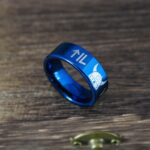 Til Valhalla Ring, Viking Ring, Runes Ring, Nordic Ring, Norsemen Ring, Nordic Runes Ring