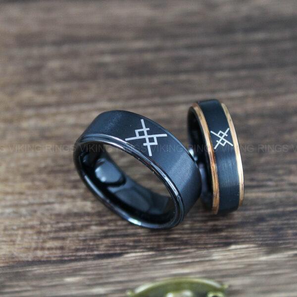 IMG_0022 Til Valhalla Rings, Vikings Rings, Runes Rings, Nordic Rings, Norsemen Rings, Nordic Runes Rings
