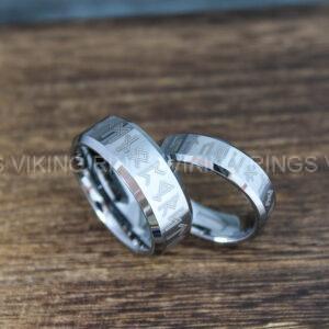 IMG_0027 Til Valhalla Rings, Viking Rings, Runes Rings, Nordic Rings, Norsemen Rings, Nordic Runes Rings