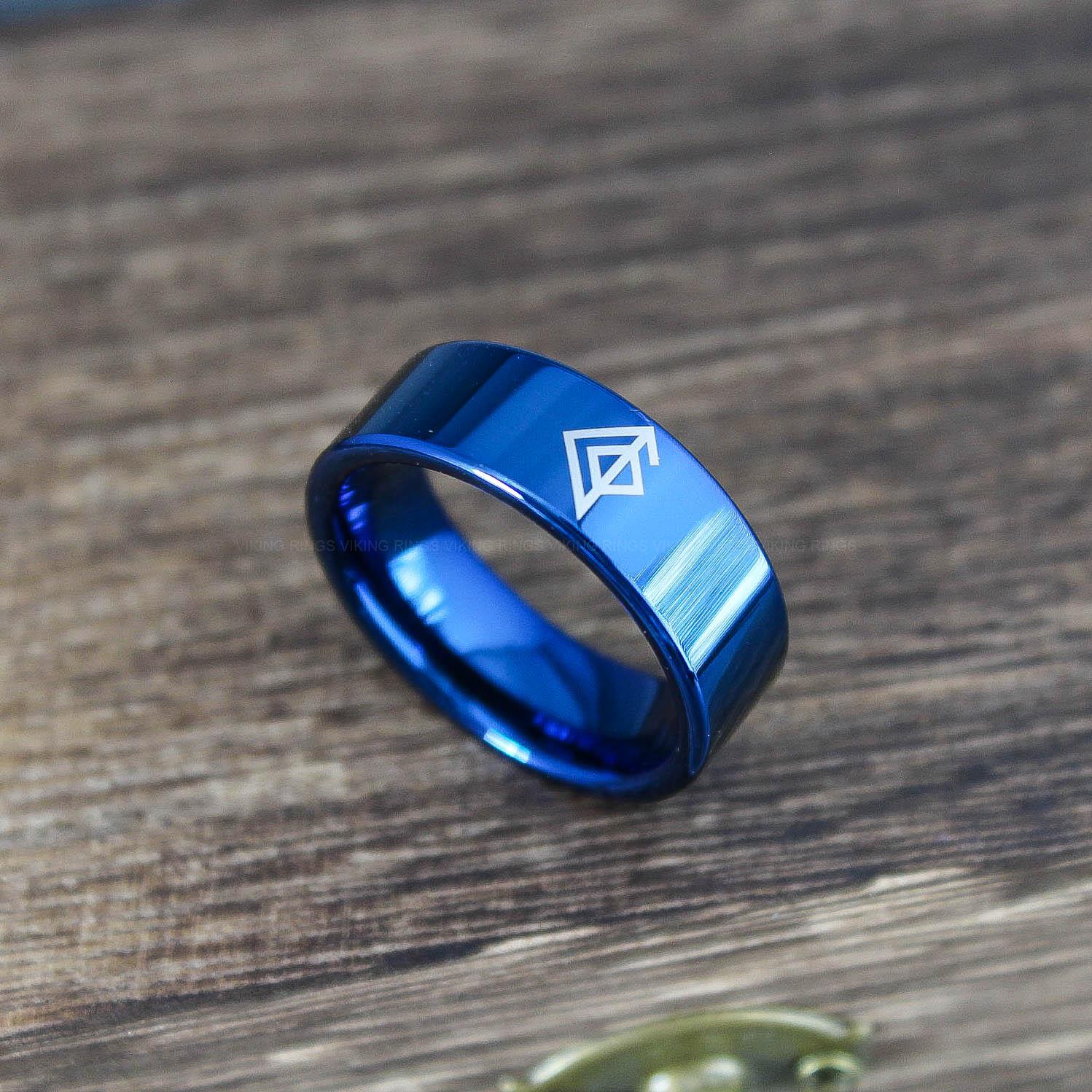 IMG_0037 Til Valhalla Ring, Viking Ring, Runes Ring, Valknut Ring, Nordic Ring, Norsemen Ring, Nordic Runes Ring - Image 1