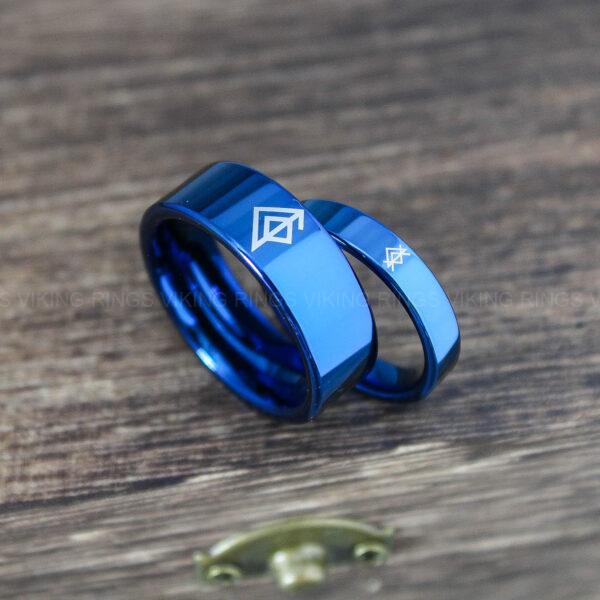 IMG_0040 Til Valhalla Rings, Viking Rings, Runes Rings, Valknut Rings, Nordic Rings, Norsemen Rings, Nordic Runes Rings