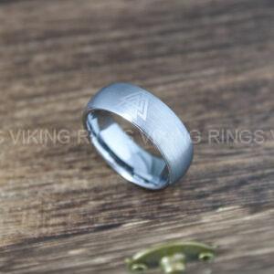 IMG_0041 Til Valhalla Ring, Viking Ring, Runes Ring, Valknut Ring, Nordic Ring, Norsemen Ring, Nordic Runes Ring