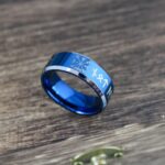 Til Valhalla Ring, Viking Ring, Runes Ring, Nordic Ring, Norsemen Ring, Nordic Runes Ring