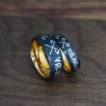 Til Valhalla Rings, Viking Rings, Runes Rings, Nordic Rings, Norsemen Rings, Nordic Runes Rings - Image 7