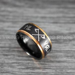 IMG_0073 Til Valhalla Rings, Viking Rings, Runes Rings, Nordic Rings, Norsemen Rings, Nordic Runes Rings