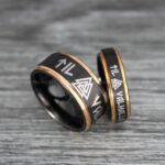 Til Valhalla Rings, Viking Rings, Runes Rings, Nordic Rings, Norsemen Rings, Nordic Runes Rings - Image 4