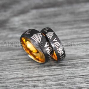 IMG_0101 Til Valhalla Rings, Viking Rings, Runes Rings, Nordic Rings, Norsemen Rings, Nordic Runes Rings