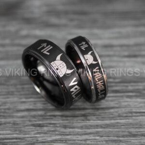 IMG_0108 Til Valhalla Rings, Viking Rings, Runes Rings, Nordic Rings, Norsemen Rings, Nordic Runes Rings