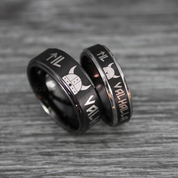 IMG_0108 Til Valhalla Rings, Viking Rings, Runes Rings, Nordic Rings, Norsemen Rings, Nordic Runes Rings