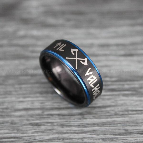 IMG_0112 Til Valhalla Rings, Viking Rings, Runes Rings, Nordic Rings, Norsemen Rings, Nordic Runes Rings