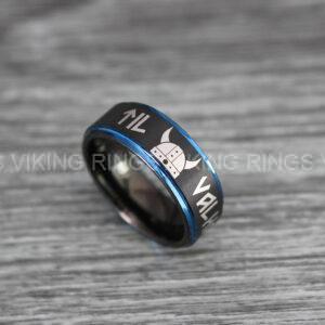 IMG_0123 Til Valhalla Rings, Viking Rings, Runes Rings, Nordic Rings, Norsemen Rings, Nordic Runes Rings