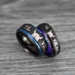 Til Valhalla Rings, Viking Rings, Runes Rings, Nordic Rings, Norsemen Rings, Nordic Runes Rings