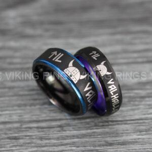 IMG_0124 Til Valhalla Rings, Viking Rings, Runes Rings, Nordic Rings, Norsemen Rings, Nordic Runes Rings
