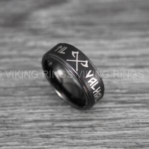 IMG_0143 Til Valhalla Rings, Viking Rings, Runes Rings, Nordic Rings, Norsemen Rings, Nordic Runes Rings