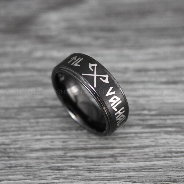 IMG_0143 Til Valhalla Rings, Viking Rings, Runes Rings, Nordic Rings, Norsemen Rings, Nordic Runes Rings