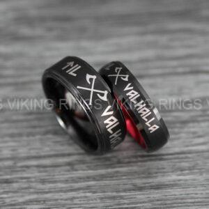 IMG_0146 Til Valhalla Rings, Viking Rings, Runes Rings, Nordic Rings, Norsemen Rings, Nordic Runes Rings