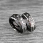 Til Valhalla Ring, Viking Ring, Runes Ring, Nordic Ring, Norsemen Ring, Nordic Runes Ring