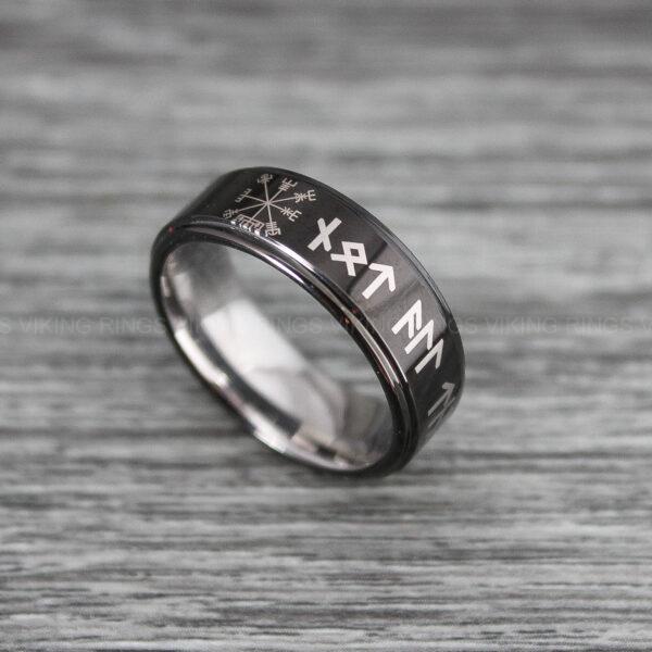 IMG_0259 Til Valhalla Ring, Viking Ring, Runes Ring, Nordic Ring, Norsemen Ring, Nordic Runes Ring