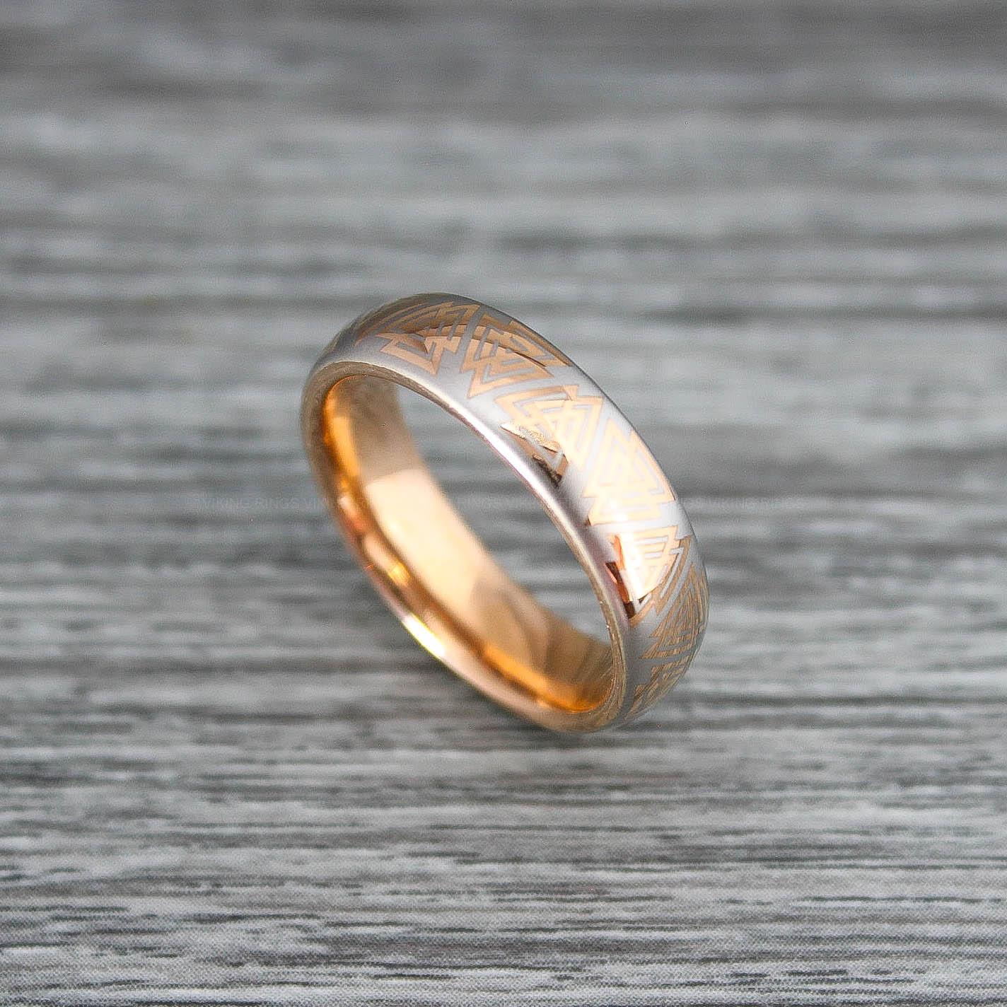 IMG_0260 Til Valhalla Ring, Viking Ring, Runes Ring, Nordic Ring, Norsemen Ring, Nordic Runes Ring - Image 1