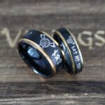 Til Valhalla Rings, Viking Rings, Runes Rings, Valknut Rings, Nordic Rings, Norsemen Rings, Nordic Runes Rings