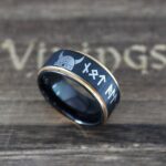 Til Valhalla Rings, Viking Rings, Runes Rings, Valknut Rings, Nordic Rings, Norsemen Rings, Nordic Runes Rings