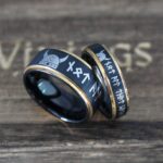 Til Valhalla Rings, Viking Rings, Runes Rings, Valknut Rings, Nordic Rings, Norsemen Rings, Nordic Runes Rings