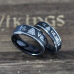 Til Valhalla Rings, Viking Rings, Runes Rings, Valknut Rings, Nordic Rings, Norsemen Rings, Nordic Runes Rings