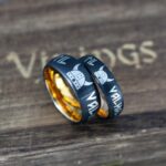 Til Valhalla Ring, Viking Ring, Runes Ring, Nordic Ring, Norsemen Ring, Nordic Runes Ring - Image 3
