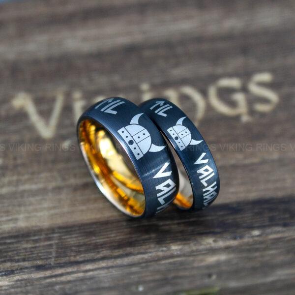 IMG_0282 Til Valhalla Ring, Viking Ring, Runes Ring, Nordic Ring, Norsemen Ring, Nordic Runes Ring