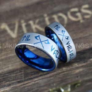 IMG_0284 Til Valhalla Ring, Viking Ring, Runes Ring, Nordic Ring, Norsemen Ring, Nordic Runes Ring