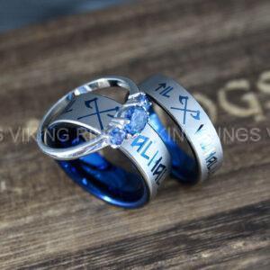 IMG_0286 Til Valhalla Rings, Viking Rings, Runes Rings, Nordic Rings, Norsemen Rings, Nordic Runes Rings