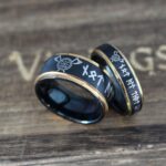 Til Valhalla Rings, Viking Rings, Runes Rings, Valknut Rings, Nordic Rings, Norsemen Rings, Nordic Runes Rings - Image 5