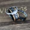 IMG_0290 Til Valhalla Rings, Viking Rings, Runes Rings, Valknut Rings, Nordic Rings, Norsemen Rings, Nordic Runes Rings
