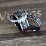 Til Valhalla Rings, Viking Rings, Runes Rings, Valknut Rings, Nordic Rings, Norsemen Rings, Nordic Runes Rings - Image 3