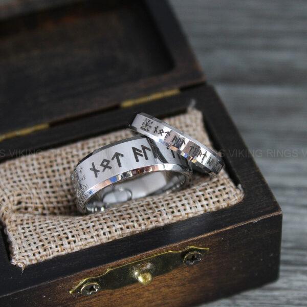 IMG_0326 Til Valhalla Rings, Viking Rings, Runes Rings, Nordic Rings, Norsemen Rings, Nordic Runes Rings