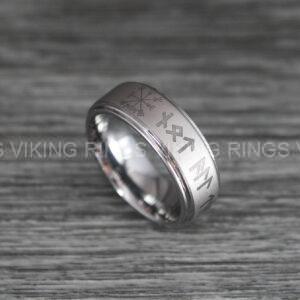 IMG_0362 Til Valhalla Ring, Viking Ring, Runes Ring, Nordic Ring, Norsemen Ring, Nordic Runes Ring