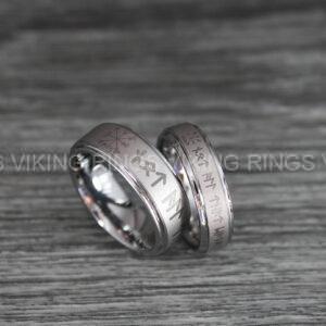 IMG_0363 Til Valhalla Rings, Viking Rings, Runes Rings, Nordic Rings, Norsemen Rings, Nordic Runes Rings