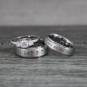 IMG_0365 Til Valhalla Rings, Viking Rings, Runes Rings, Nordic Rings, Norsemen Rings, Nordic Runes Rings