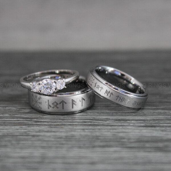 IMG_0365 Til Valhalla Rings, Viking Rings, Runes Rings, Nordic Rings, Norsemen Rings, Nordic Runes Rings