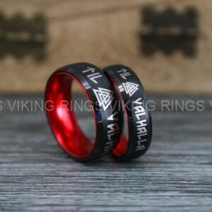 IMG_0370 Til Valhalla Rings, Viking Rings, Runes Rings, Nordic Rings, Norsemen Rings, Nordic Runes Rings