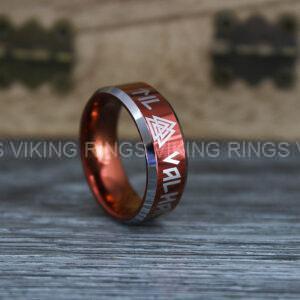 IMG_0374 Til Valhalla Ring, Viking Ring, Runes Ring, Nordic Ring, Norsemen Ring, Nordic Runes Ring