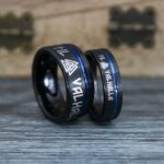Til Valhalla Ring, Viking Ring, Runes Ring, Nordic Ring, Norsemen Ring, Nordic Runes Ring