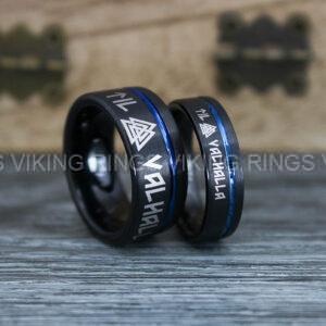 IMG_0376 Til Valhalla Ring, Viking Ring, Runes Ring, Nordic Ring, Norsemen Ring, Nordic Runes Ring