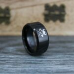 Til Valhalla Ring, Viking Ring, Runes Ring, Nordic Ring, Norsemen Ring, Nordic Runes Ring