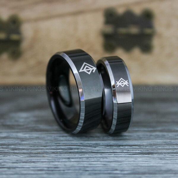 IMG_0379 Til Valhalla Ring, Viking Ring, Runes Ring, Nordic Ring, Norsemen Ring, Nordic Runes Ring